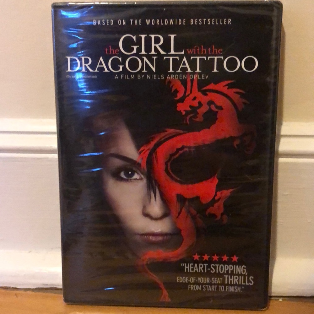 The Girl With The Dragon Tattoo DVD New Sealed